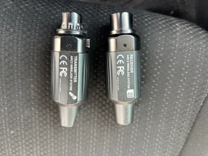 Transmissor sem fio Aroma ARC2 microfone