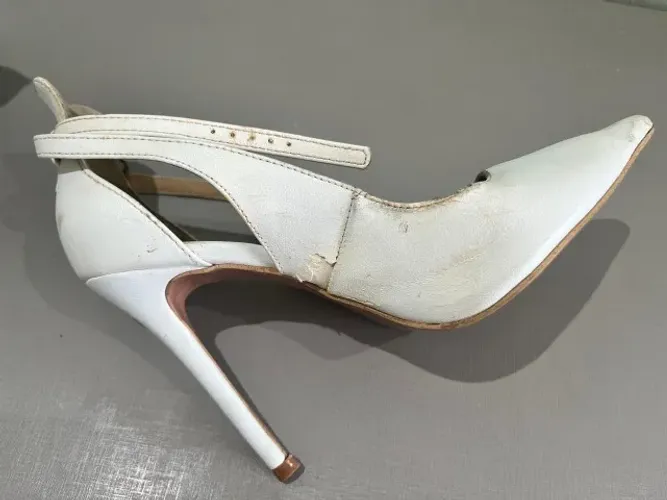 Scarpin Branco 35