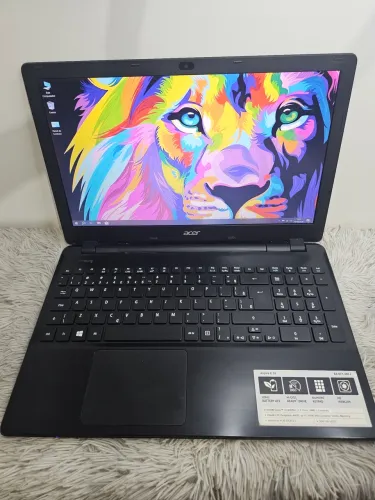 NOTEBOOK ACER ASPIRE E15 i3 4°GERAÇÃO 8GB DE RAM SSD128GB TELA 15.6 NOVINHO