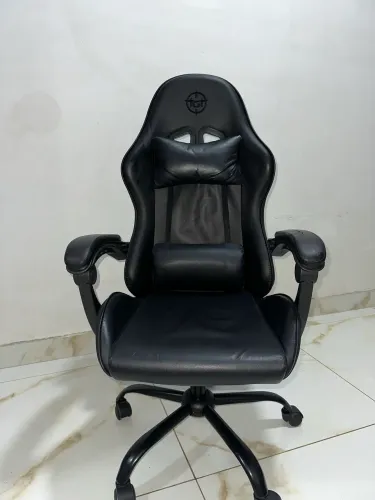 Cadeira Gamer TGT Heron, Espuma Moldada, Preta, TGT-HR-BL01