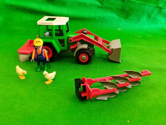 Trator Playmobil