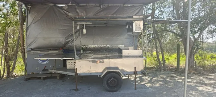 Trailer reboque todo em inox