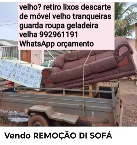 Só entulho de móveis velhos descartar móveis velhos