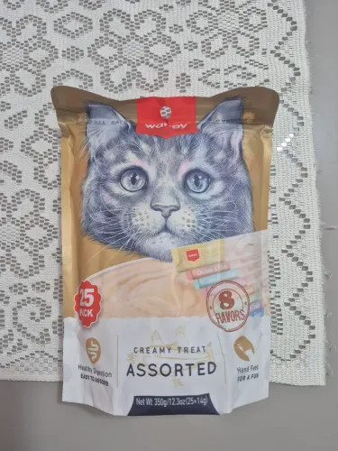 PETISCOS WANPY CREAMY 25 PACK 8 SABORES - FECHADO
