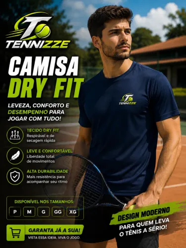 Camisa Dry Fit Tennizze