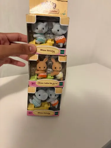 gemeos sylvanian gemeos, negocio o valor, preço é por duas caixas!!!!
