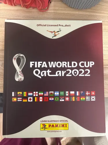 Álbum capa dura Copa do Mundo 2022 - Catar