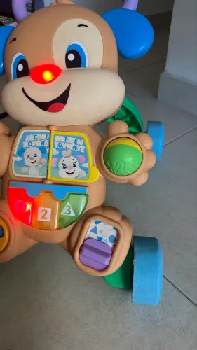 Andador cachorrinho Fisher price