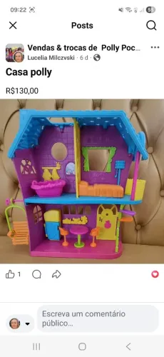 Casa Polly e acessórios 