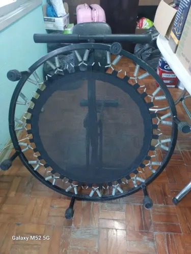 CAMA ELÁSTICA JUMP PROFISSIONAL E  MAQUINA REMO AGACHAMENTO 