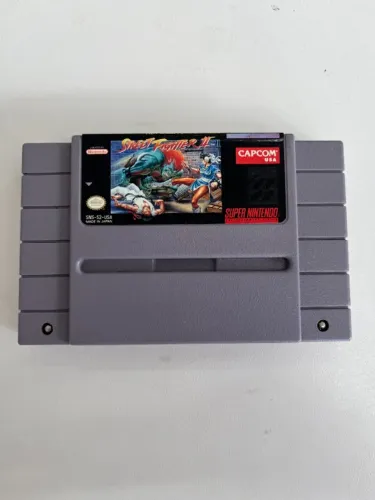 JOGO STREET FIGHTER 2 SEMINOVO - SNES