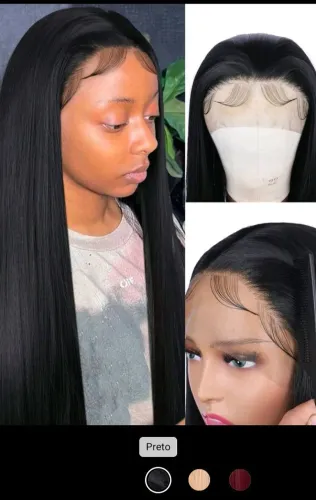 Lace Front Preta