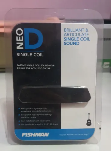 Captador Fishman Neo-D Single Coil para Violão