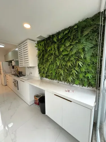 Lindo apartamento mobiliado para venda condomínio wave alphaville. Leia a descrição: