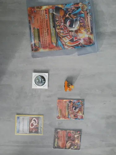 Combo Premium Mega Camerupt-EX (Completo) - Cartas Pokemon