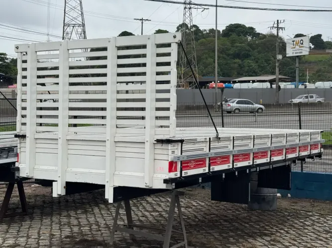 Carroceria para Caminhão 3/4 de 5,50m - Caçamba Carroça Implemento
