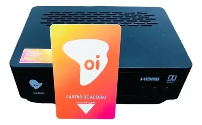 Receptor de sinal digital HD da Oi TV modelo Technicolor / Mileto DSI724)