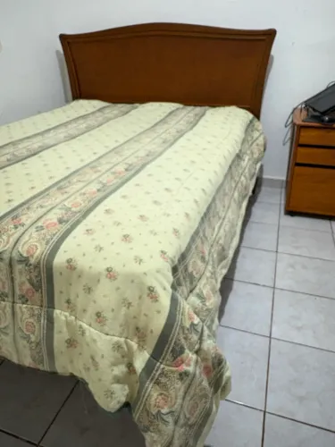 CONJUNTO PREMIUM Cama Madeira Maciça + Colchão Casal | CONJUNTO PREMIUM 50% OFF R$2.500