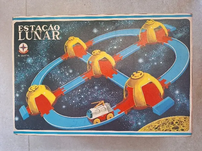 BRINQUEDO ESTRELA 1973 ESTAÇÃO LUNAR