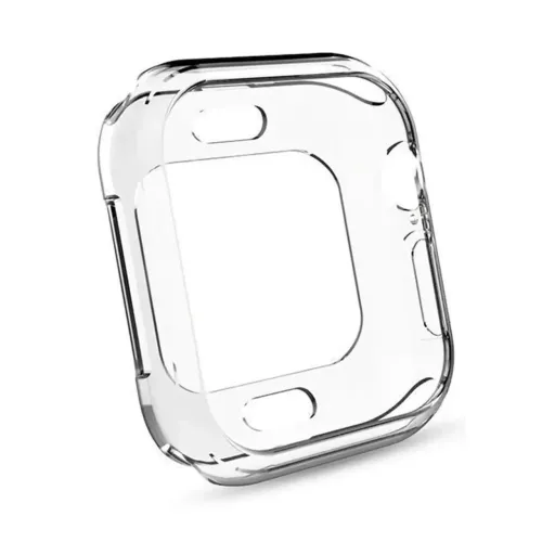 Smartwatch - Case Proteção Borda 42mm 44mm Transparente Para Smartwatch