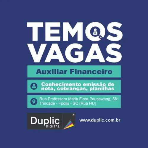 Vaga Auxiliar Financeiro