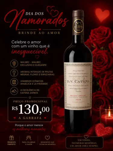Vinho DV Catena Malbec Malbec