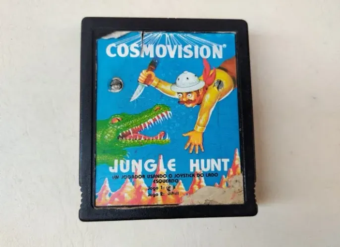 Jungle Hunt - Cartucho Alternativo Para Atari 2600