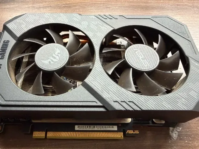 Placa De Vídeo Nvidia Asus Tuf Geforce Gtx 16 1660 Ti Oc 6gb