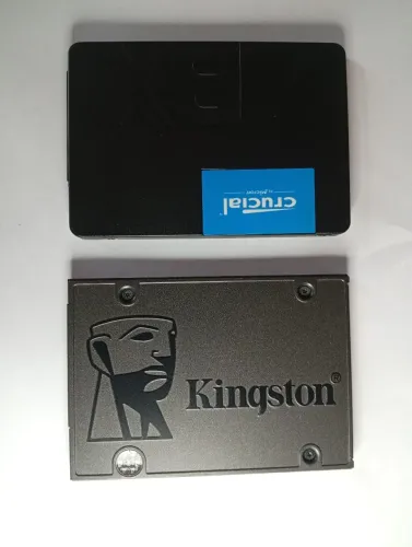 Kit 2 SSD Kingston 480GB, crucial 480GN