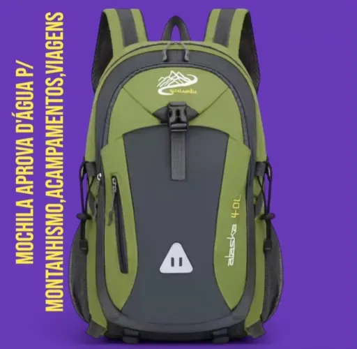 MOCHILA OU BOLSA DE MONTANHISMO,ACAMPAMENTOS, ESCOLA, VIAGENS, ESPORTIVA. NA PROMOÇÃO.
