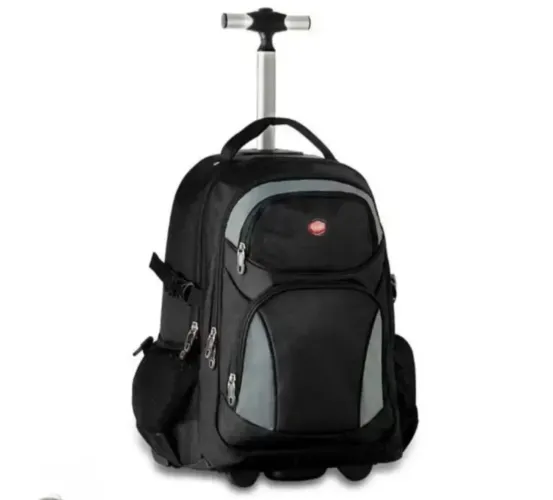 Mochila de Rodinhas Executiva Resistente Clio Style