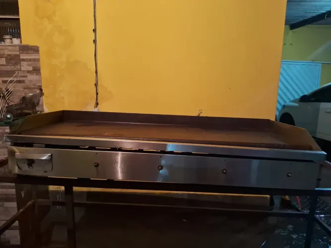 CHAPA A GÁS, GRANDE PARA LANCHES!