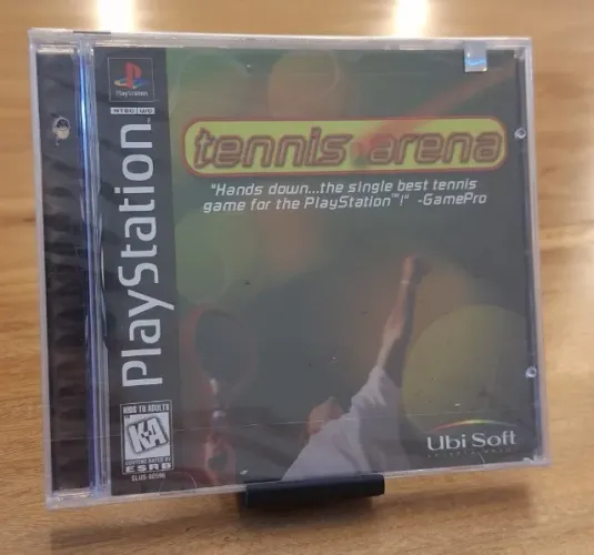 Jogo Tennis Arena PS1 Original Americano Lacrado
