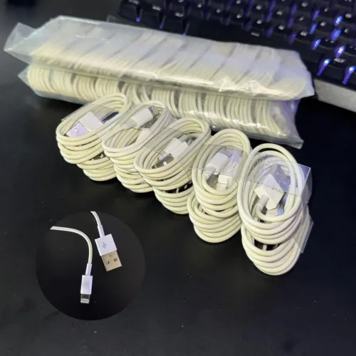Cabos USB para iPhone (Lightning) - 30 unidades