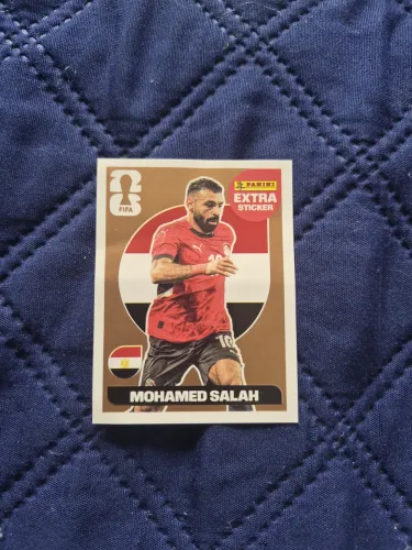 Figurinha legend mohamed salah bronze