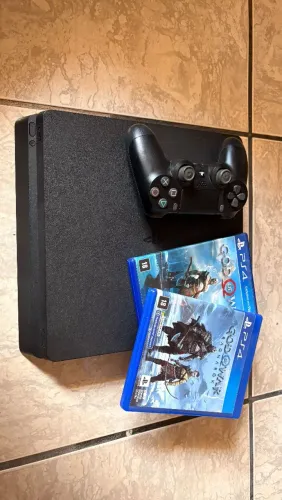 Ps4 slim 1tb - usado