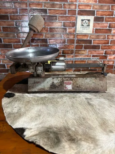 Balança Antiga Welmy de Precisão -Ferro<br>Fundido