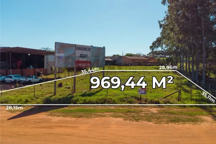 Terreno comercial à venda na rodovia PR-323