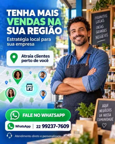 Consiga mais clientes para sua loja