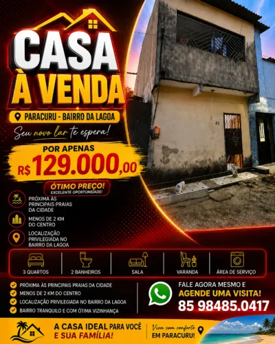 CASA EM PARACURU