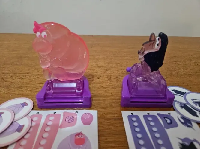 Brinquedos Divertidamente 2 Mc'Donalds - Personagens Tédio e Vergonha
