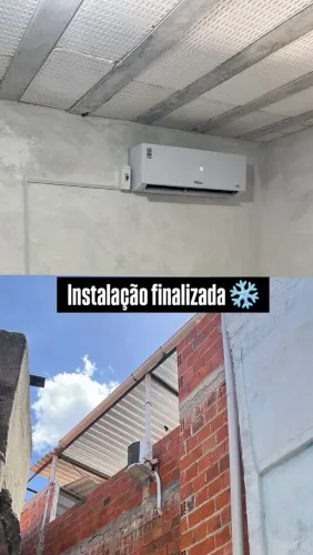 Instalação e limpeza 