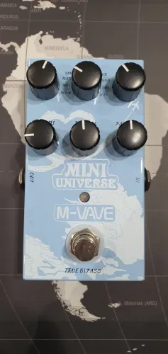 Pedal MVave Mini Universo - Multi Efeitos Compacto