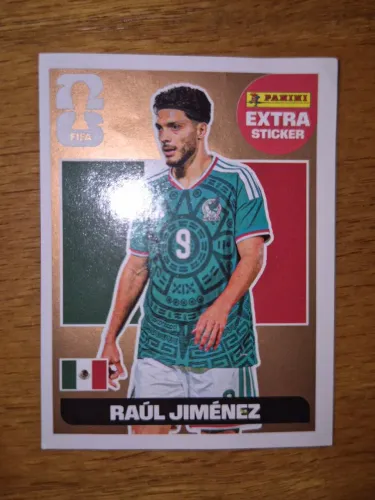 Figurinha Raúl Jimenez Bronze