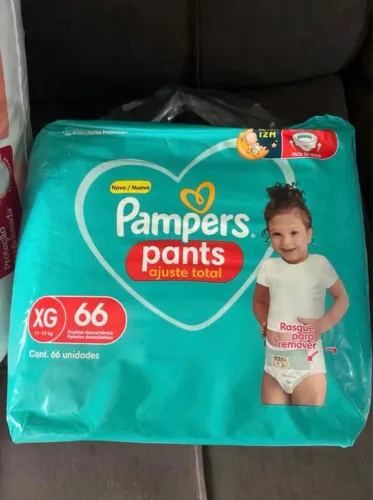 Fralda Pampers XG 66
