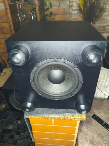 subwoofer  ativo jbl 8 pol sub 136