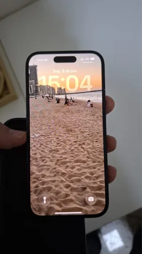 iPhone 15 Preto - 128 GB - 6 meses de uso