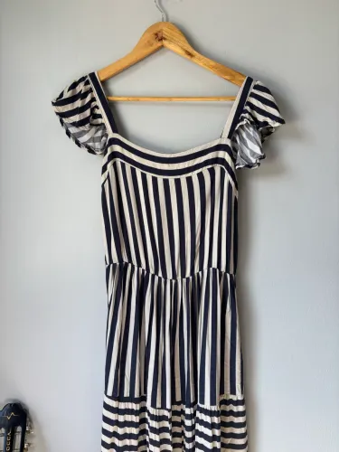 Vestido listrado