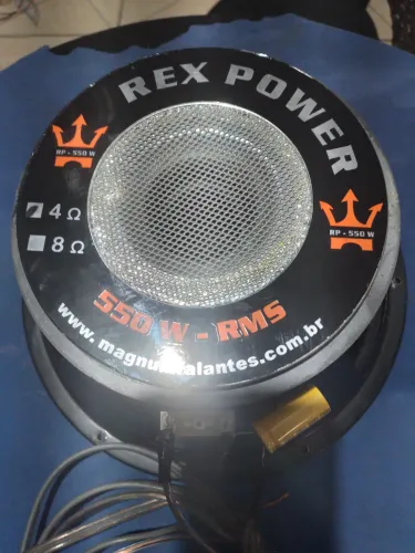 Alto falante médio 550 watts rms