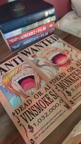 Quadro Luffy e Sanji - One Piece ?